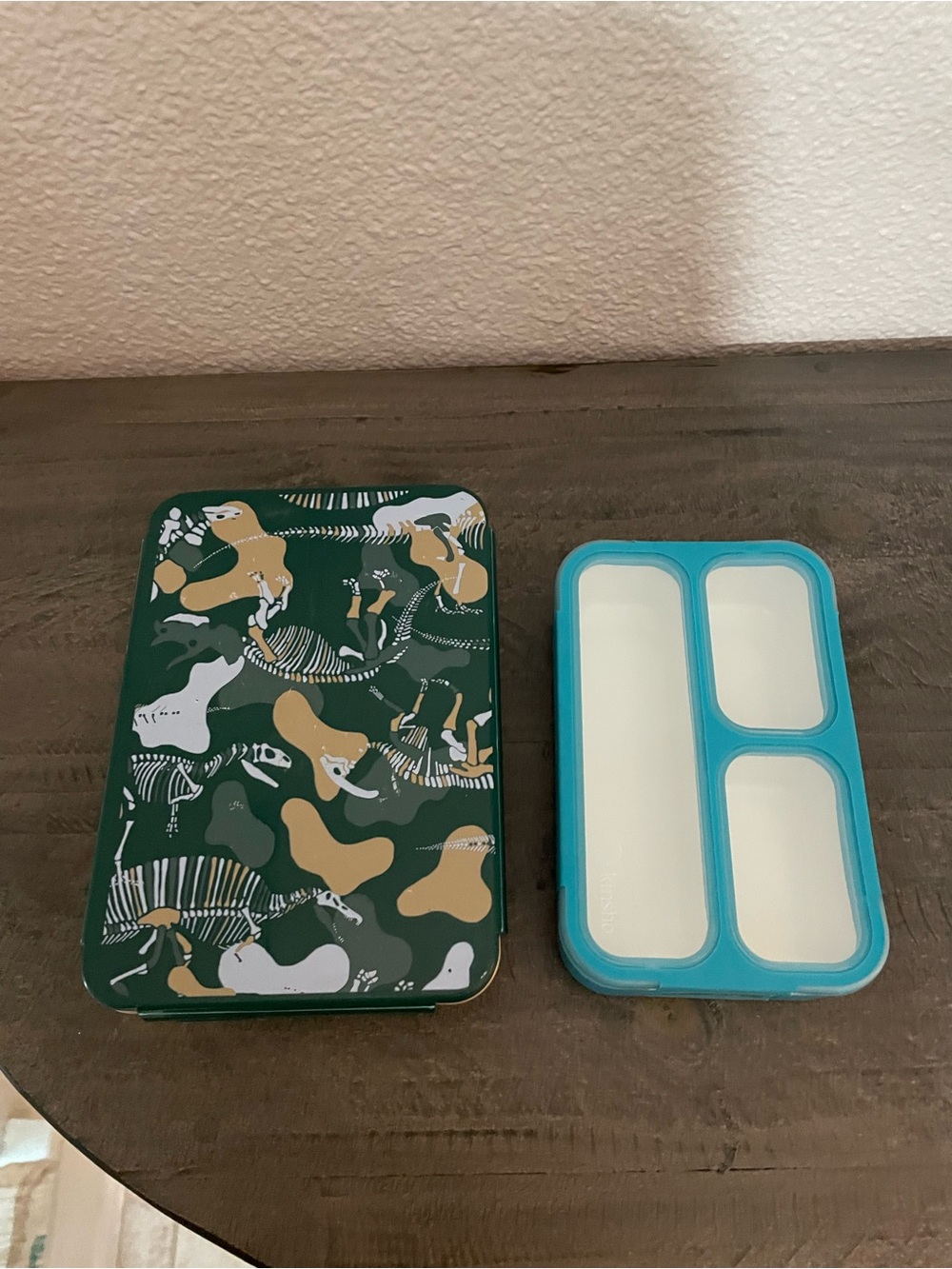 Bundle of a reusable lunch bento box and snack bento box